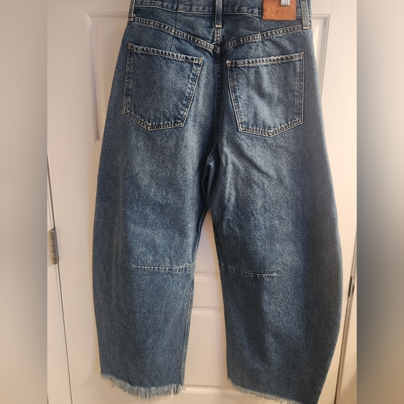 Citizens of Humanity Premium Vintage Wide Leg Cropped Jeans - Picture 4 of 10